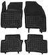 Rubber Car Mats Rezaw Plast Toyota C-HR 2023+ Hybrid Fire Extinguisher On Passenger Side Raised Sides Type Set 4 Pieces 201456