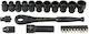 Sata Ratschen- & Steckschlüssel-Sets 1\2" 24Stück