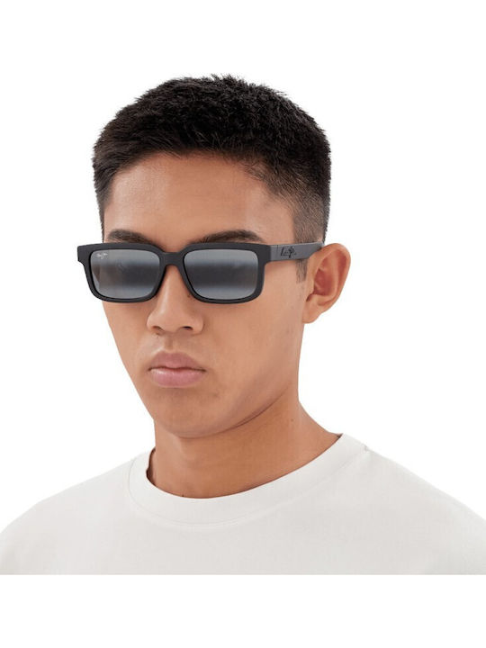Maui Jim Unisex Γυαλιά Ηλίου με Καφέ Κοκκάλινο Σκελετό και Καφέ Φακό 655-001