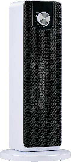 Alpina Appliances Κεραμικό Αερόθερμο Δωματίου Δαπέδου Λευκό