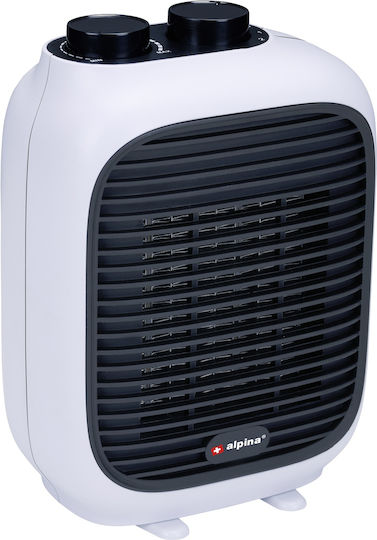 Alpina Appliances Fan Heater Room Floor White 1500W 871125224774