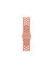 Apple Nike Sport Band 46mm - M/L Strap Silicone with Pin Alpenglow Pink (Apple Watch 44/45/46mm/Ultra 49mm)