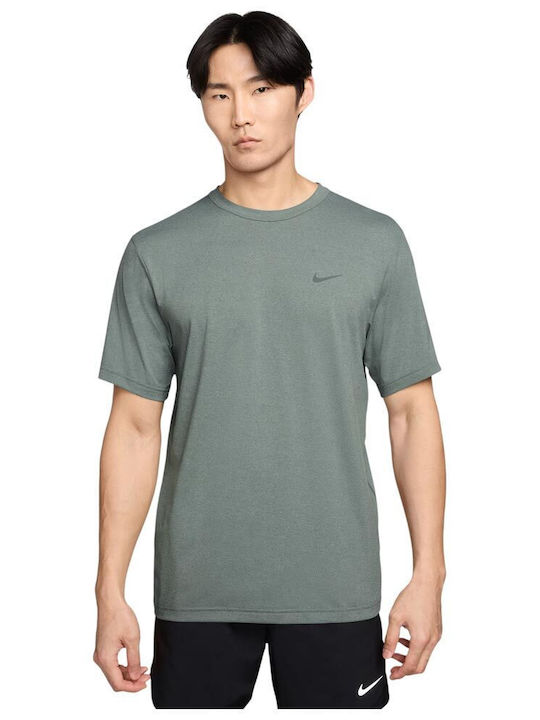 neon green and grey nike shirt