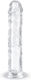 Easytoys Glass Dildo With Suction Cup Transparent