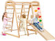 Vevor Spielplatz mit Kletterfläche 109x120x119.5cm.