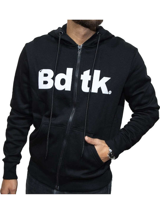 BodyTalk Ζακέτα με Κουκούλα Μαύρη