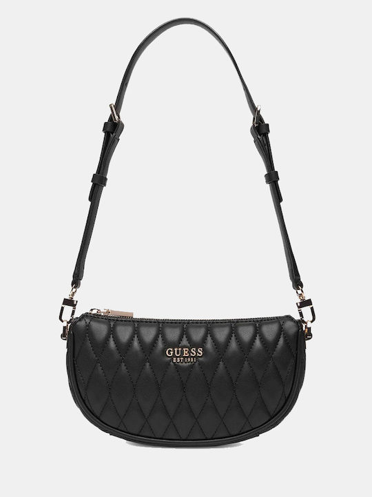 Guess Valla Damentasche Schultertasche Schwarz