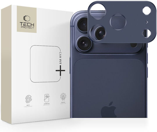 Tech-Protect Camalloy Fit+ Camera Protection Metal Frame Blue for iPhone 17 Pro Max
