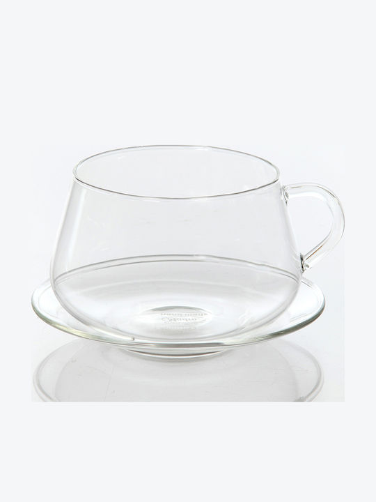 Madras Cs2-300 Tasse Kaffee Glas Weiß 400ml