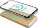 Natural Power Bank 10000mAh Бежов