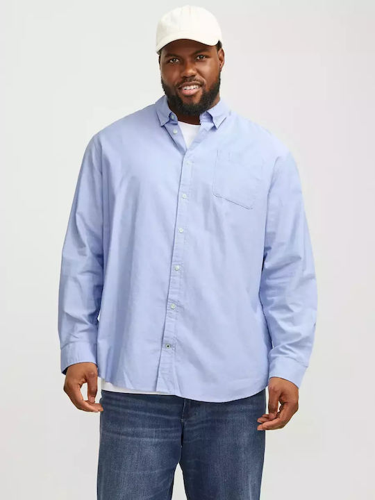 Jack & Jones Cu mânecă lungă Bumbac Cămașă Alba...