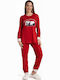 Relax Lingerie Winter Women's Pyjama Set Red