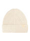 Beanie Beanie Knitted in Beige color