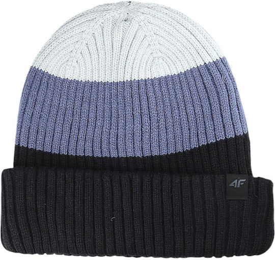 Beanie Ανδρικός Σκούφος Πλεκτός σε Μαύρο χρώμα