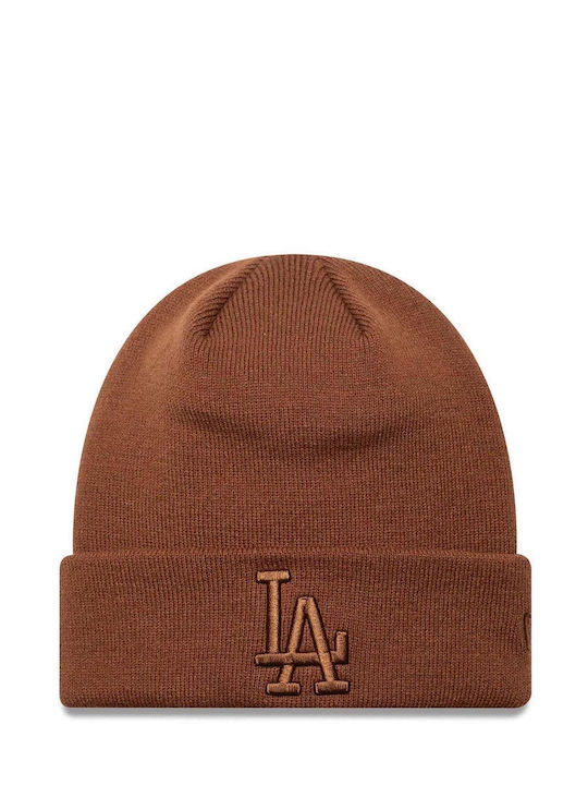 League Essential Beanie Ανδρικός Σκούφος Πλεκτός σε Καφέ χρώμα