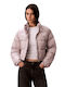 Zuschneiden Damen Puffer Jacke für Winter Rosa
