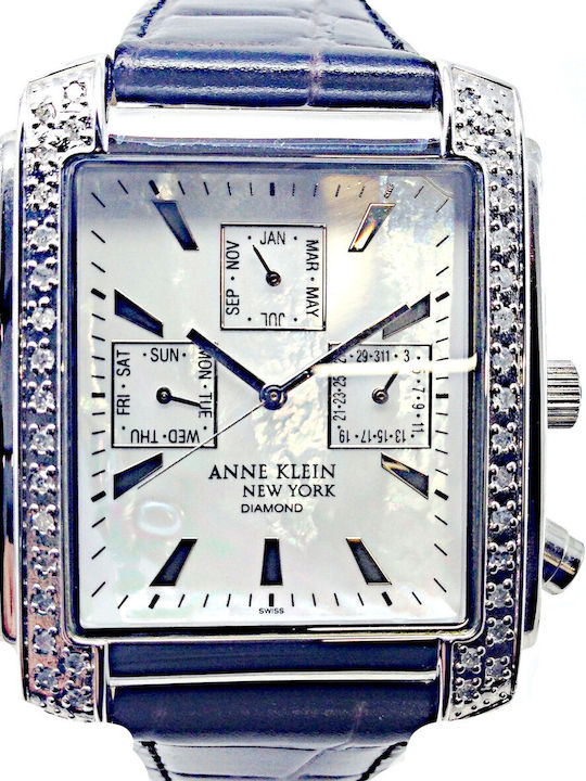 Anne Klein Ρολόι Μπαταρίας με Δερμάτινο Λουράκι