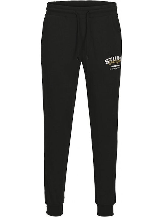 Sweatpants with Elastic Black