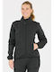 Women's Knitted Cardigan with Zipper Black