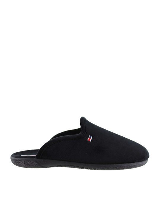 Adam's Shoes Men's Slipper Black