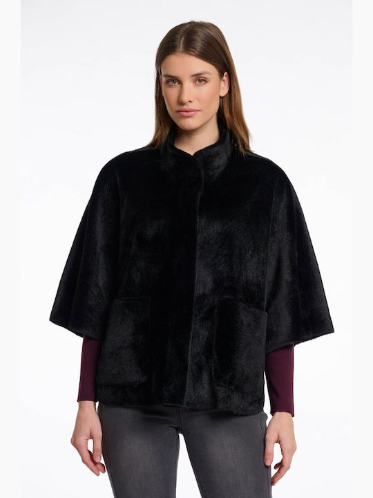 Women's Short Fur Black