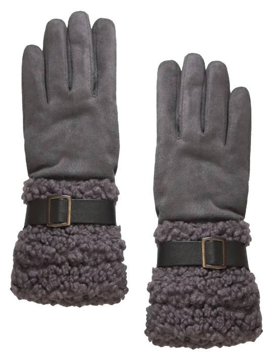 Funky Buddha Women's Gloves Gray