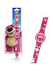 Kids Licensing Disney Pixar Toy Story Lotso Дигитален Детски Часовник Фуксия с Каучукова Каишка