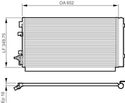 Valeo Radiator de încălzire auto