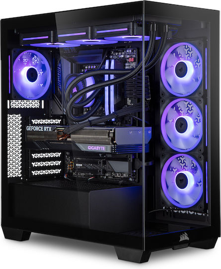 U-Case Aether Gaming Desktop PC (Ryzen 9-9950X3D/64GB DDR4/2TB SSD/GeForce RTX 5070 Ti/W11 Home)