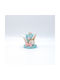 Estheti Decorative Polyresin Hat Rabbit Ears Blue 9x8.5cm 2 Pieces 600-46915