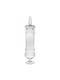 Transparent Glass Vase Foot Lid Φ8.5x45cm