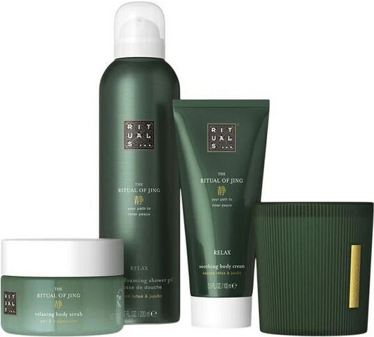 Rituals Jing Σετ Περιποίησης για Καθαρισμό Σώματος 4τμχ
