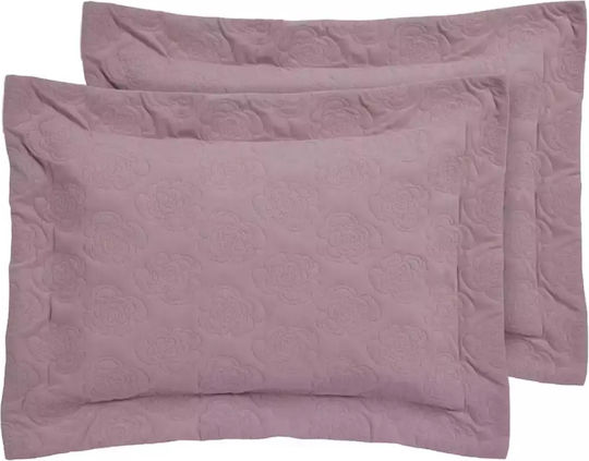 Das Home Happy 0289 Σετ με Φάσα Καπιτονέ Lilac 50x70cm 533400000289