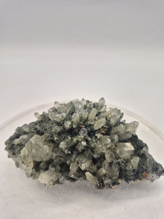 Raw Sample of Galenite Calcite Pyrite Quartz Chlorite Points – Natural Stones