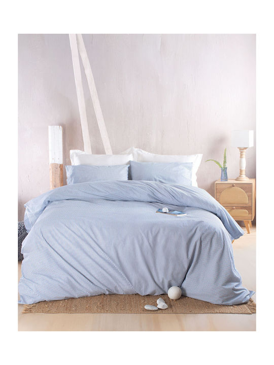 Rythmos Duvet Cover Set Cotton Single with Pill...
