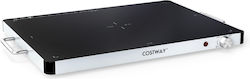 Costway Επιτραπέζια Εστία Κεραμική Μονή Μαύρη