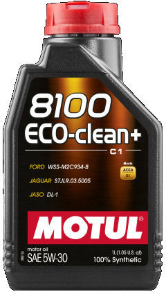 Motul 8100 Eco-Clean+ Масло за Автомобили 5W-30 1лт