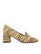 Pumps Mit Mittelhohem Braun