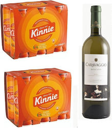 Πακετο 12 Kinnie 330ml 1 Marsovin Moscato 13% 750 Ml