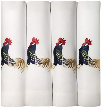 Nakas Concept Șervețele de Masă In Cocos Albastru Set 4 Bucăți 50x50 Cm
