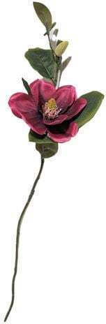 Artificial Magnolia Flower Branch Gisela Graham 66 Cm