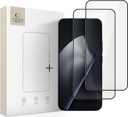 Tech-protect Glass Fit+ 2-pack Xiaomi 15t 15t Pro Black Tech-protect Glass Fit+ 2-pack Xiaomi 15t 15t Pro Black