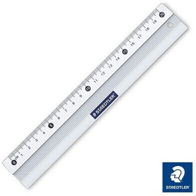 Μεταλλικος Χαρακας Αλουμινιου Staedtler 563 20 Non-slip 20 Cm