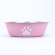 Denik Pets Bol De Mâncare Din Oțel Inoxidabil Pentru Câine Și Pisică 11cm În Culoare Roz