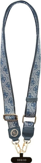 Guess Universal Cbdy 4g Tether Patch Strass Metal Logo Blue Guucnp4dgmb