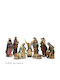 General Trade General Trade Set 12 Stück Weihnachtsfiguren Krippe 40 cm