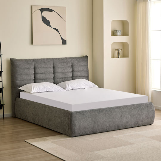 Sandra Bett Doppelbett mit Stauraum für die Matratze 160x200cm Grau Sandra Bett Doppelbett mit Stauraum für die Matratze 160x200cm Grau