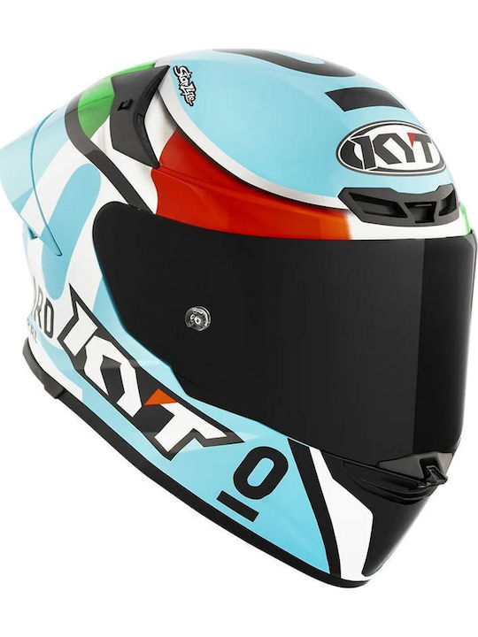 KYT TT-Revo Leopard Replica Tricolore Каска За ...