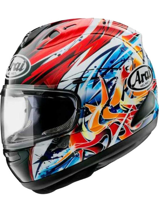 Arai RX-7X （61-62cm） Arai RX-7V EVO Pedrosa Shogun Cască Moto Față întreagă ECE 22.06