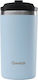 Qwetch Glass Thermos Stainless Steel BPA Free 350ml Qwetch Light Blue